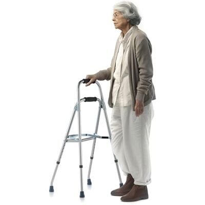 VEVOR Déambulateur Hemi pliable à un bras pour personnes âgées avec hauteur réglable à 6 niveaux, aluminium léger Aide à la mobilité latérale à une main pour personnes âgées handicapées et VEVOR Déambulateur Hemi pliable à un bras pour personnes âgées avec hauteur réglable à 6 niveaux, aluminium léger Aide à la mobilité latérale à une main pour personnes âgées handicapées et