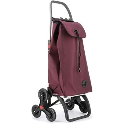 Rolser Chariot de Course I-Max MF 6 Roues Monte Escaliers Pliante Bordeaux Rolser Chariot de Course I-Max MF 6 Roues Monte Escaliers Pliante Bordeaux
