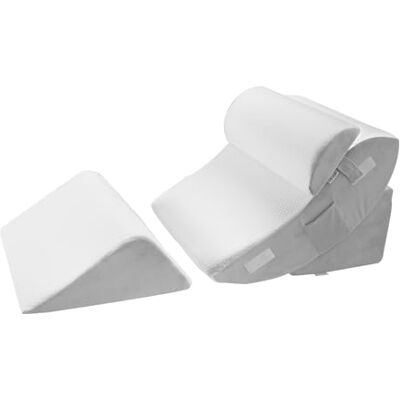 VEVOR Lot de 4 coussins orthopédiques réglables pour dormir, soutien des jambes, du cou et des épaules, coussin post-chirurgie pour maux de dos, reflux acide, soulagement du ronflement, assise dans le VEVOR Lot de 4 coussins orthopédiques réglables pour dormir, soutien des jambes, du cou et des épaules, coussin post-chirurgie pour maux de dos, reflux acide, soulagement du ronflement, assise dans le