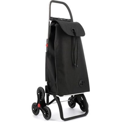 Rolser Chariot de Course I-Max Tweed 6 Roues Pliante Monte escaliers Noir Rolser Chariot de Course I-Max Tweed 6 Roues Pliante Monte escaliers Noir