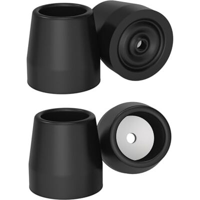 supregear Embouts en Caoutchouc 28 mm pour Déambulateur Pliant, Lot de 4, Antidérapants, Compatible Tubes 28 mm, Noir supregear Embouts en Caoutchouc 28 mm pour Déambulateur Pliant, Lot de 4, Antidérapants, Compatible Tubes 28 mm, Noir