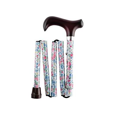 Thuasne MaPetiteCanne Fantaisie Canne colorée Ajustable Pliable en 5 Parties A poignée Derby en Bois avec dragonne et Pochette Accompagne Les Sorties au Quotidien Motif Liberty Thuasne MaPetiteCanne Fantaisie Canne colorée Ajustable Pliable en 5 Parties A poignée Derby en Bois avec dragonne et Pochette Accompagne Les Sorties au Quotidien Motif Liberty