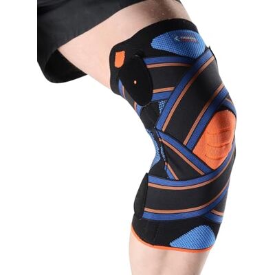 Thuasne Sport Genouillère Strapping Novelastic Genou Instable ou Douloureux Maintien Latéral, Tricot de Forme Anatomique Indice de Maintien 4/5 Dispositif Médical CE Thuasne Sport Genouillère Strapping Novelastic Genou Instable ou Douloureux Maintien Latéral, Tricot de Forme Anatomique Indice de Maintien 4/5 Dispositif Médical CE