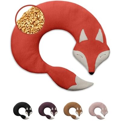 Leschi Sac de blé au micro-ondes – 100 % coton bio et blé bio – Rouge renard – Oreiller micro-ondes, non parfumé, idéal pour les tensions dans le dos, le cou et les épaules Leschi Sac de blé au micro-ondes – 100 % coton bio et blé bio – Rouge renard – Oreiller micro-ondes, non parfumé, idéal pour les tensions dans le dos, le cou et les épaules