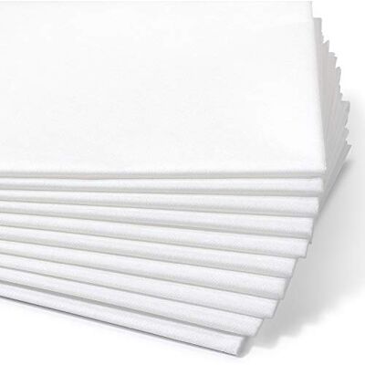 Dr. Güstel Waschfaserlaken Dr. Güstel draps non tissés lavables classic 50 draps de massage 80 x 210 cm, Blanc Dr. Güstel Waschfaserlaken Dr. Güstel draps non tissés lavables classic 50 draps de massage 80 x 210 cm, Blanc