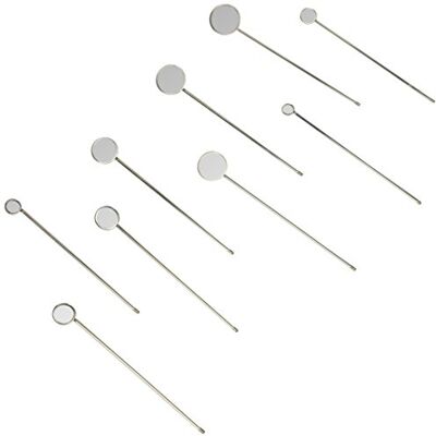 GIMA Lot de 9 Cancer miroirs 000–6 GIMA Lot de 9 Cancer miroirs 000–6