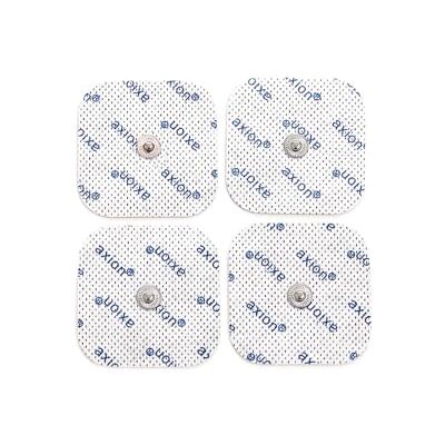 Axion Lot de 4 électrodes carrées Compatible avec les appareils Beurer et Sanitas Patchs autocollants de 4,5x4,5 cm à utiliser avec votre électrostimulateur TENS et EMS Axion Lot de 4 électrodes carrées Compatible avec les appareils Beurer et Sanitas Patchs autocollants de 4,5x4,5 cm à utiliser avec votre électrostimulateur TENS et EMS