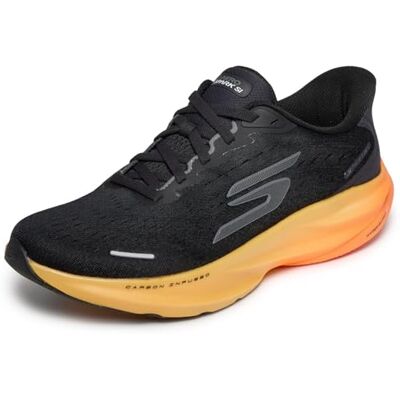 Skechers Aero Spark Performance Chaussures de course pour homme, Dark Charcoal Textile/Trim, 45 EU Skechers Aero Spark Performance Chaussures de course pour homme, Dark Charcoal Textile/Trim, 45 EU