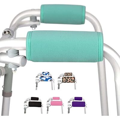 supregear Poignées Rembourrées pour Déambulate, 2-Paquet Coussinets pour Poignée Confortable Doux pour Fauteuil Roulant à Béquille Walker, Accessoire de Mobilité Respirant Antidérapant supregear Poignées Rembourrées pour Déambulate, 2-Paquet Coussinets pour Poignée Confortable Doux pour Fauteuil Roulant à Béquille Walker, Accessoire de Mobilité Respirant Antidérapant
