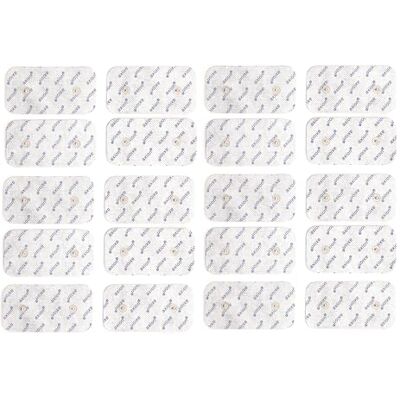 Axion Lot de 20 électrodes snap connexion Patch compatible avec les appareils COMPEX Electrostimulateur TENS et EMS avec connexion par bouton pression de 3,75 mm Axion Lot de 20 électrodes snap connexion Patch compatible avec les appareils COMPEX Electrostimulateur TENS et EMS avec connexion par bouton pression de 3,75 mm