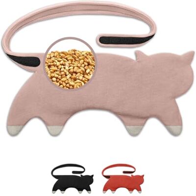 Leschi Lot de 10 coussins chauffants pour micro-ondes 100 % coton bio naturel et blé bio Idéal comme aide naturelle en cas de douleurs abdominales et menstruelles Chat rose Leschi Lot de 10 coussins chauffants pour micro-ondes 100 % coton bio naturel et blé bio Idéal comme aide naturelle en cas de douleurs abdominales et menstruelles Chat rose