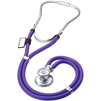 MDF Instruments Stéthoscope Sprague Rappaport Pavillon Double et Interchangeable (pour Adultes, Enfants et Nourrissons) Mauve (MDF767-08) MDF Instruments Stéthoscope Sprague Rappaport Pavillon Double et Interchangeable (pour Adultes, Enfants et Nourrissons) Mauve (MDF767-08)