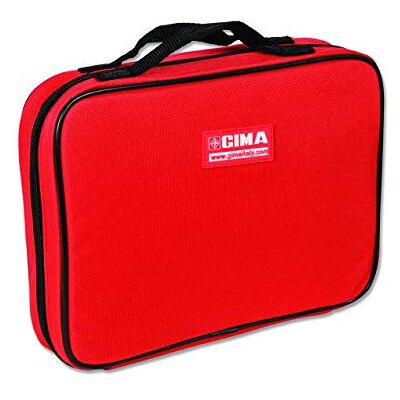 GIMA Maxi Sac de fioles, Nylon Rouge GIMA Maxi Sac de fioles, Nylon Rouge
