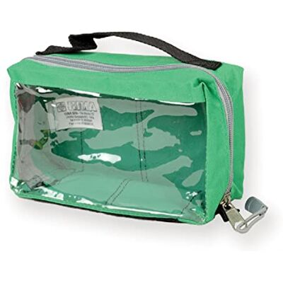GIMA – E1 Pochette à carreaux avec fenêtre et poignée, green, 1 GIMA – E1 Pochette à carreaux avec fenêtre et poignée, green, 1