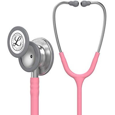 Littmann 3M Stéthoscope de Surveillance Classic III, Tubulure Rose Nacré, 69 cm, 5633 Embout thoracique en acier inoxydable. Pour les médecins, les infirmières et les étudiants en médecine Littmann 3M Stéthoscope de Surveillance Classic III, Tubulure Rose Nacré, 69 cm, 5633 Embout thoracique en acier inoxydable. Pour les médecins, les infirmières et les étudiants en médecine