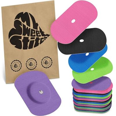 MySweetStitch FreeStyle Libre 1/2 Overpatch – 25x patchs de fixation ovales, maintien extra fort sur le capteur, imperméable & doux pour la peau, hypoallergénique, Made in Germany, Rainbow MySweetStitch FreeStyle Libre 1/2 Overpatch – 25x patchs de fixation ovales, maintien extra fort sur le capteur, imperméable & doux pour la peau, hypoallergénique, Made in Germany, Rainbow