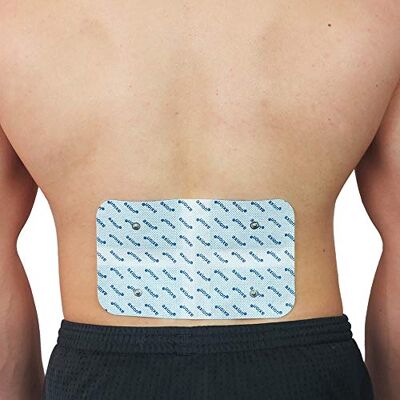 Axion ® Grande électrode de 20 x 12 cm Compatible avec électrostimulateur Beurer et Sanitas Patch TENS réutilisable et autocollant Connecteur bouton de 3,5 mm Axion ® Grande électrode de 20 x 12 cm Compatible avec électrostimulateur Beurer et Sanitas Patch TENS réutilisable et autocollant Connecteur bouton de 3,5 mm