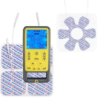 TensCare Sports TENS+ électrode avec massage, TENS, EMS et programmes manuels pour soulager la douleur, tonification musculaire et relaxation TensCare Sports TENS+ électrode avec massage, TENS, EMS et programmes manuels pour soulager la douleur, tonification musculaire et relaxation