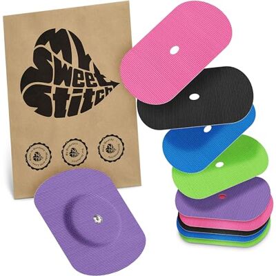 MySweetStitch FreeStyle Libre 1/2 Overpatch – 10x patchs de fixation ovales, maintien extra fort sur le capteur, imperméable & doux pour la peau, hypoallergénique, Made in Germany, Rainbow MySweetStitch FreeStyle Libre 1/2 Overpatch – 10x patchs de fixation ovales, maintien extra fort sur le capteur, imperméable & doux pour la peau, hypoallergénique, Made in Germany, Rainbow