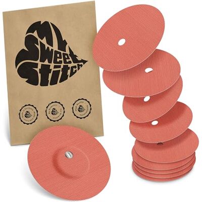 MySweetStitch FreeStyle Libre 3/3 Plus Overpatch – 10x patchs de fixation ronds, maintien extra fort sur le capteur, imperméable & doux pour la peau, hypoallergénique, Made in Germany, Coral MySweetStitch FreeStyle Libre 3/3 Plus Overpatch – 10x patchs de fixation ronds, maintien extra fort sur le capteur, imperméable & doux pour la peau, hypoallergénique, Made in Germany, Coral