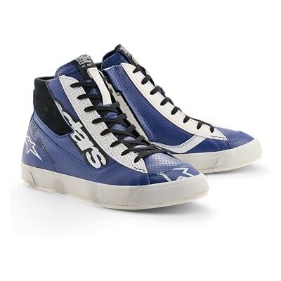 Alpinestars Stated Flair Chaussures moto, bleu/blanc/noir, 9 Alpinestars Stated Flair Chaussures moto, bleu/blanc/noir, 9