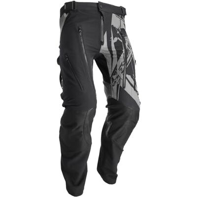Acerbis Rally Race In Graphic Pantalon de motocross, noir/gris, 32 Acerbis Rally Race In Graphic Pantalon de motocross, noir/gris, 32
