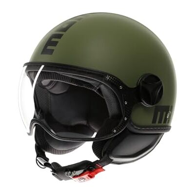 MOMO Design MOMODESIGN FGTR Classic E2206 Casque de Moto jet Unisexe pour la Ville, avec Visière, Doublure Amovible et Lavable DrySpeed MOMO Design MOMODESIGN FGTR Classic E2206 Casque de Moto jet Unisexe pour la Ville, avec Visière, Doublure Amovible et Lavable DrySpeed