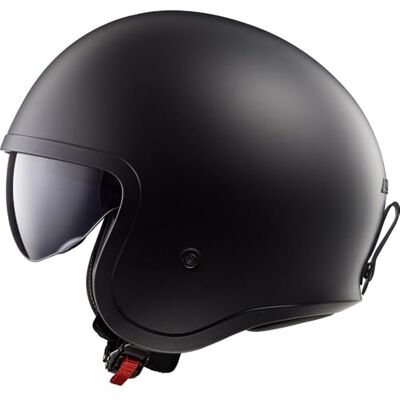 LS2 OF599 Spitfire II Solid Casque jet, noir mat, M (57/58) LS2 OF599 Spitfire II Solid Casque jet, noir mat, M (57/58)