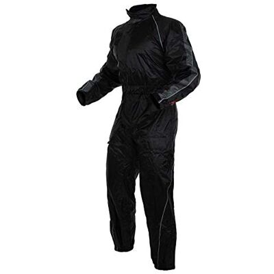 A-pro -pro Combinaison Antipluie Nylon Etanche Motard Moto Sport Doublure Reflechissant 1pc A-pro -pro Combinaison Antipluie Nylon Etanche Motard Moto Sport Doublure Reflechissant 1pc