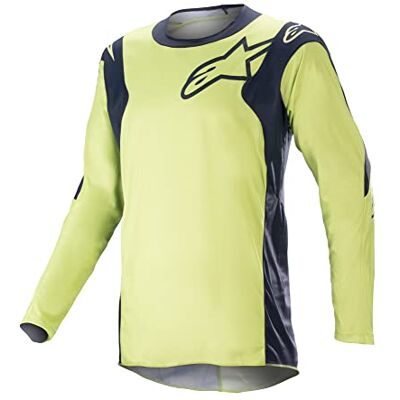 Alpinestars Racer Hoen Maillot de motocross, gelb, L Alpinestars Racer Hoen Maillot de motocross, gelb, L