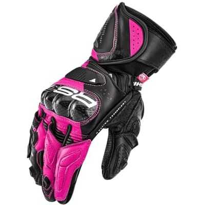 SHIMA RS-3 Gants Moto Homologué Femme Cuir Longues Ete Ventilé Protecteur Perforé Gant Protecion Norme Touchscreen Sport Ventilation Scooter Trotinette Motocyclette (Femmes, Rose, S) SHIMA RS-3 Gants Moto Homologué Femme Cuir Longues Ete Ventilé Protecteur Perforé Gant Protecion Norme Touchscreen Sport Ventilation Scooter Trotinette Motocyclette (Femmes, Rose, S)