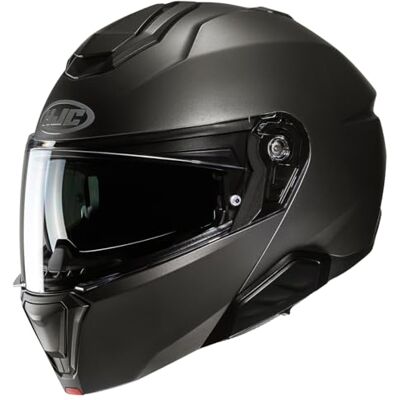 HJC , Casque de moto modulaire I91, Semi mat Titanium XL HJC , Casque de moto modulaire I91, Semi mat Titanium XL