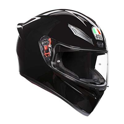 AGV K1 Solid Casque Moto Intégral, Noir, L AGV K1 Solid Casque Moto Intégral, Noir, L