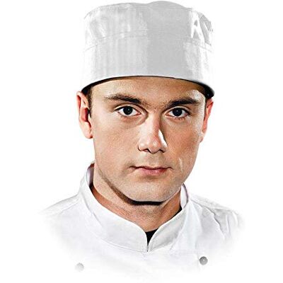LEBER & HOLLMAN Leber&Hollman LH-SKULLER_WXL Chefs Kitchen Bonnet de protection Blanc XL (58-60 cm) LEBER & HOLLMAN Leber&Hollman LH-SKULLER_WXL Chefs Kitchen Bonnet de protection Blanc XL (58-60 cm)