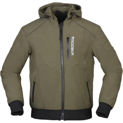 Modeka Clarke Veste textile de moto imperméable, oliv, M Modeka Clarke Veste textile de moto imperméable, oliv, M
