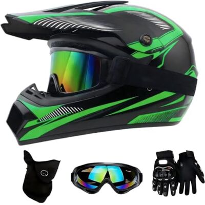 Generic Motocross Helm Kinder, Downhill Motorradhelm für Herren und Damen Protection de la tête Generic Motocross Helm Kinder, Downhill Motorradhelm für Herren und Damen Protection de la tête