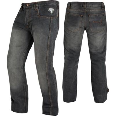 A-pro Jeans de Moto avec Protections CE Bleu 28 A-pro Jeans de Moto avec Protections CE Bleu 28