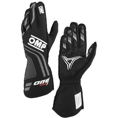 OMP Racing Gants ONE EVO-X MY24 FIA 8856-2018, noir, taille XL OMP Racing Gants ONE EVO-X MY24 FIA 8856-2018, noir, taille XL