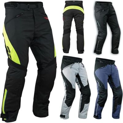 A-pro Pantalon Impermeable Homme Protections CE Thermique Motard Moto Fluo 30 A-pro Pantalon Impermeable Homme Protections CE Thermique Motard Moto Fluo 30