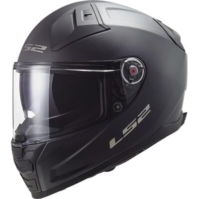 LS2 , Casque intégral moto VECTOR II solid noir mat, M LS2 , Casque intégral moto VECTOR II solid noir mat, M