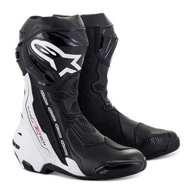 Alpinestars Veste de moto en cuir GP Plus V4, Noir/Blanc, 56 Alpinestars Veste de moto en cuir GP Plus V4, Noir/Blanc, 56