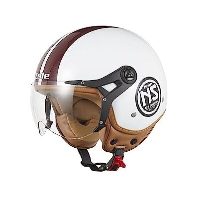 EOLE Casque Jet New Standard Blanc & Rouge EOLE Casque Jet New Standard Blanc & Rouge