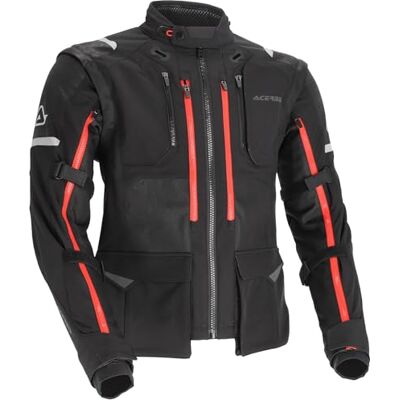 Acerbis Rally Pro Veste textile moto, noir, L Acerbis Rally Pro Veste textile moto, noir, L