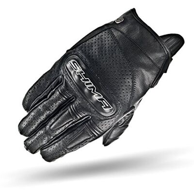 SHIMA CALIBER Gants Moto Homme Gants Classiques, Vintage, Renforcées, D'été et Cuir avec Protection Articulations et Doigts, Paume Renforcée (Noir, XXL) SHIMA CALIBER Gants Moto Homme Gants Classiques, Vintage, Renforcées, D'été et Cuir avec Protection Articulations et Doigts, Paume Renforcée (Noir, XXL)
