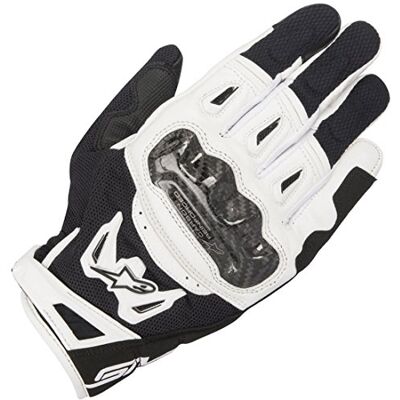 Alpinestars Gants Moto SMX-2 Air Carbon V2 Glove Black White, Noir/Blanc, M Alpinestars Gants Moto SMX-2 Air Carbon V2 Glove Black White, Noir/Blanc, M