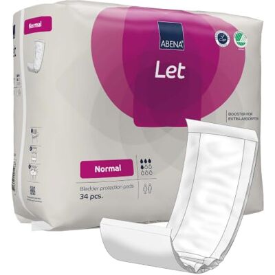 ABENA Let Normal Serviettes d'incontinence pour homme et femme Lot de 34 Ces serviettes absorbantes peuvent être utilisées comme serviettes hygiéniques pour les flux abondants mais sont ABENA Let Normal Serviettes d'incontinence pour homme et femme Lot de 34 Ces serviettes absorbantes peuvent être utilisées comme serviettes hygiéniques pour les flux abondants mais sont