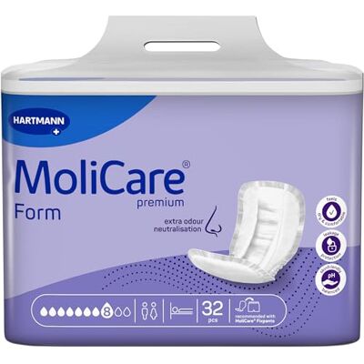 Serviettes d'incontinence MoliCare Premium Form - Protections urinaires Serviettes d'incontinence MoliCare Premium Form - Protections urinaires