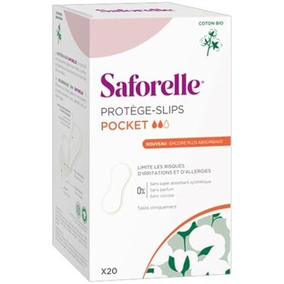 Protections féminines en coton biologique Saforelle - Hypoallergéniques & Discrètes Protections féminines en coton biologique Saforelle - Hypoallergéniques & Discrètes