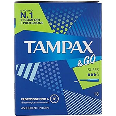Tampax und Go Super Tampons Lot de 18 (1 pièce) Tampax und Go Super Tampons Lot de 18 (1 pièce)