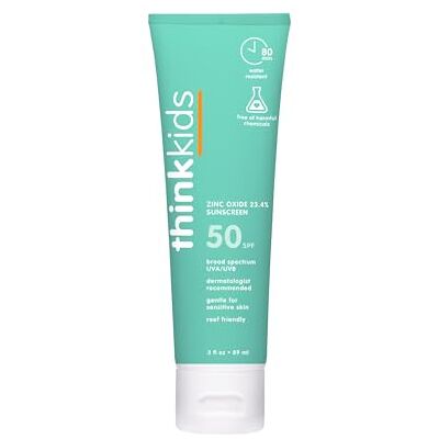 THINK Sport baby Livestrong Protection solaire pour enfant SPF 50+ 88,7 ml THINK Sport baby Livestrong Protection solaire pour enfant SPF 50+ 88,7 ml